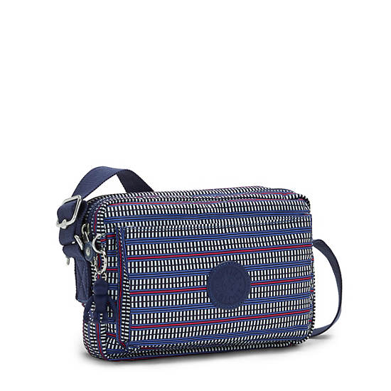 Kipling Abanu Medium Printed Crossbodytassen Blauw | België 2193GS